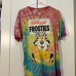 Vibrant Tie-Dye Frosties Short Sleeve Tee
